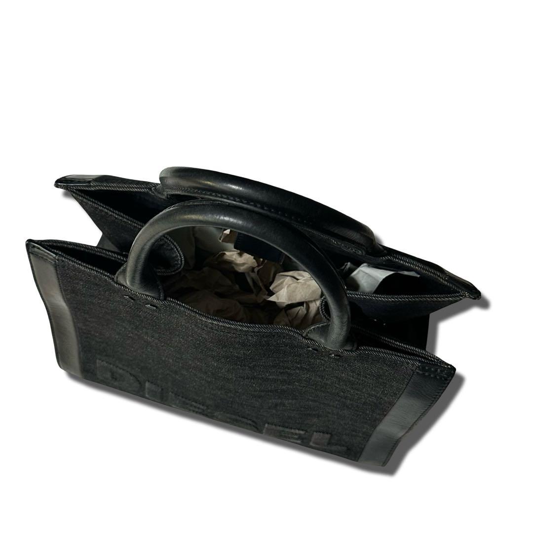 美品DIESEL デニムレザートートバッグ