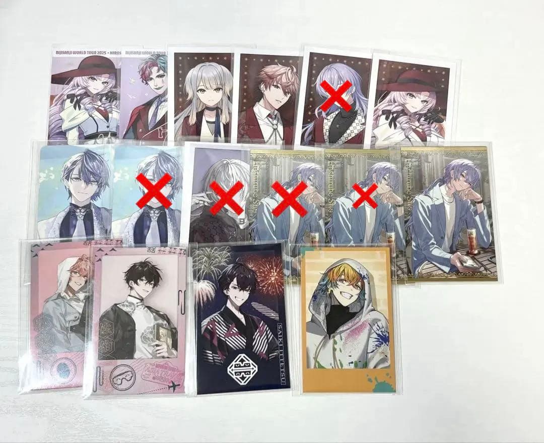 にじさんじ チェキ風カード まとめ売り 星導ショウ多め