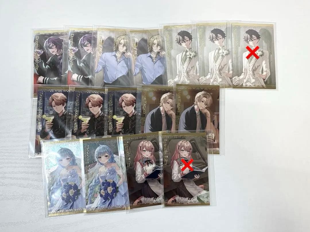 にじさんじ チェキ風カード まとめ売り 星導ショウ多め