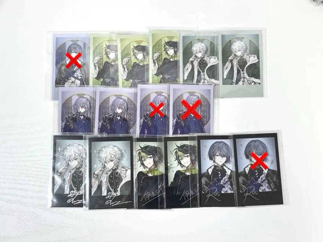 にじさんじ チェキ風カード まとめ売り 星導ショウ多め