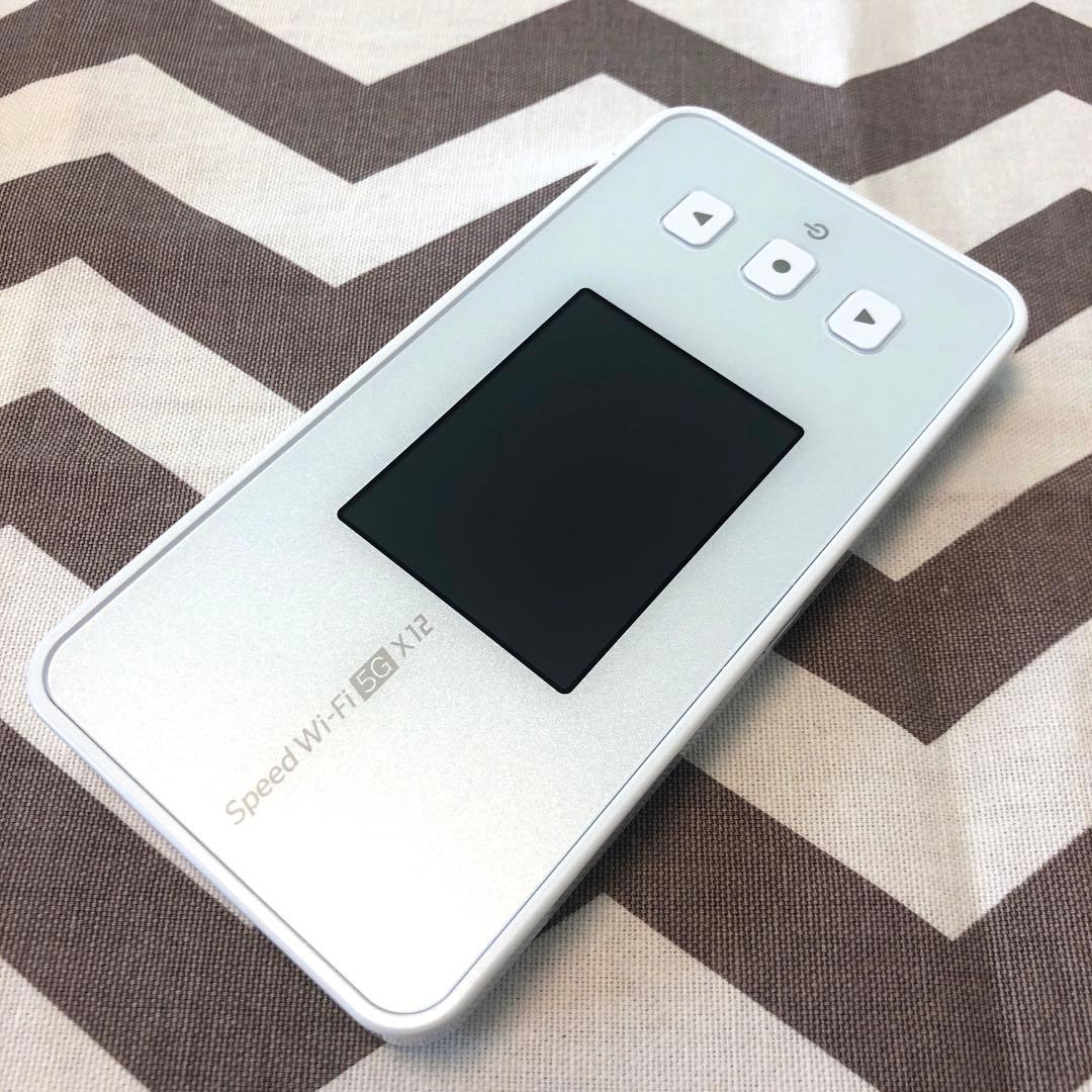 美品　Speed Wi-Fi 5G X12 クレードル　セット