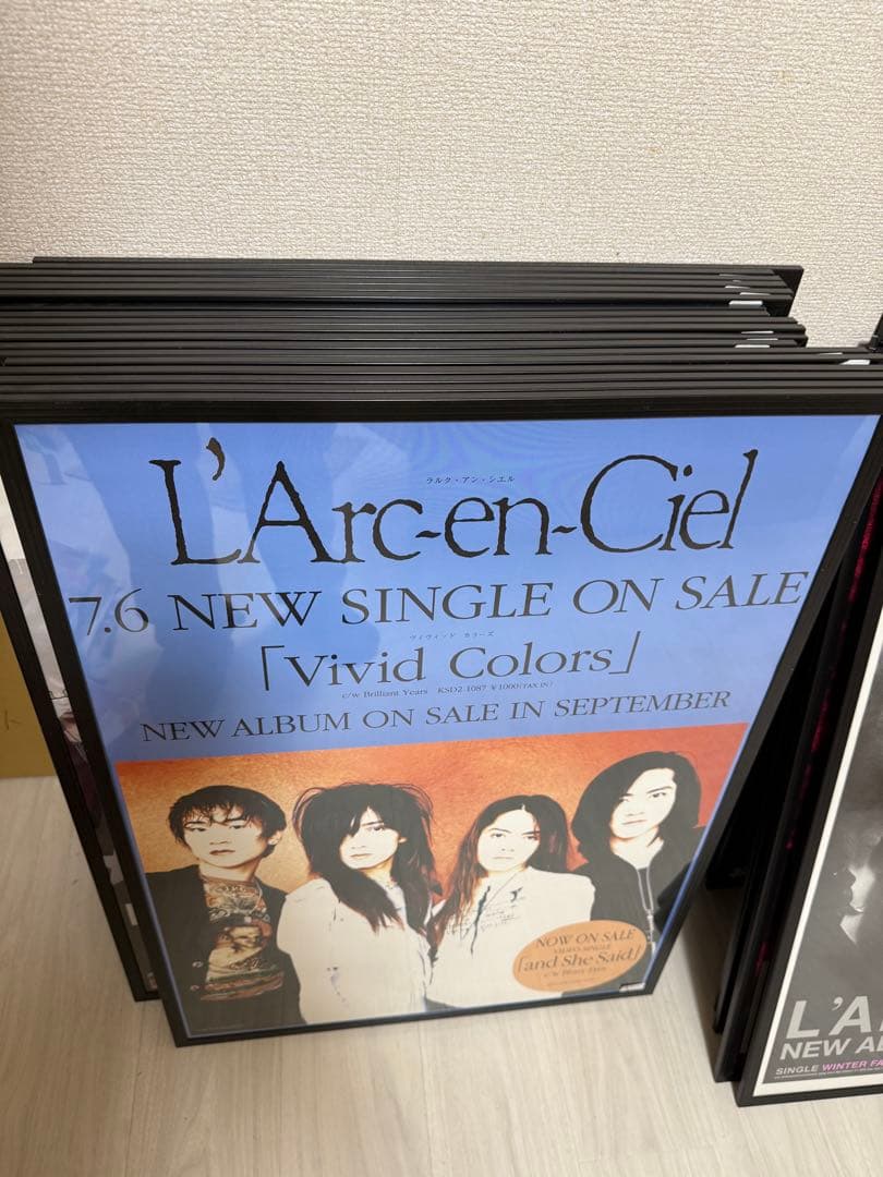 vivid colors 告知ポスター ラルク L'Arc