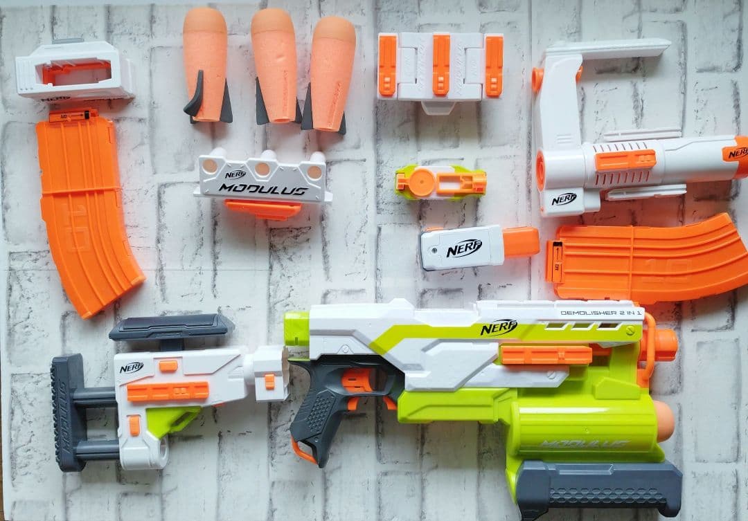 希少品 NERF ナーフ モジュラス ウルティメイト・カスタマイザーパック