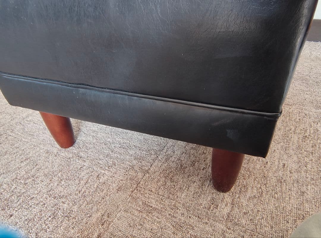 カリモク　オットマン　一人掛けソファ　良品