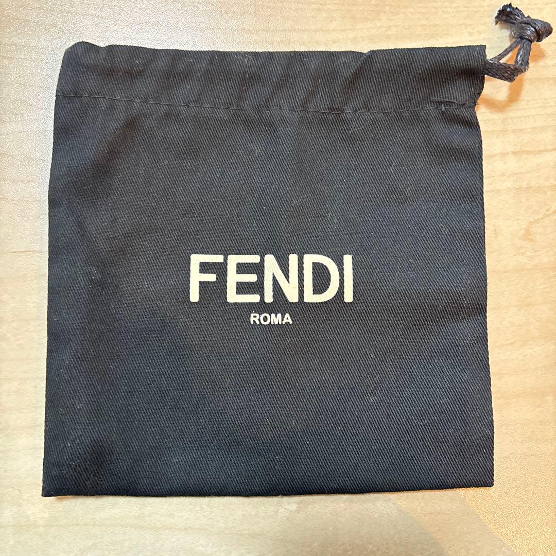 FENDI 三つ折り財布 ブラウン ブラック