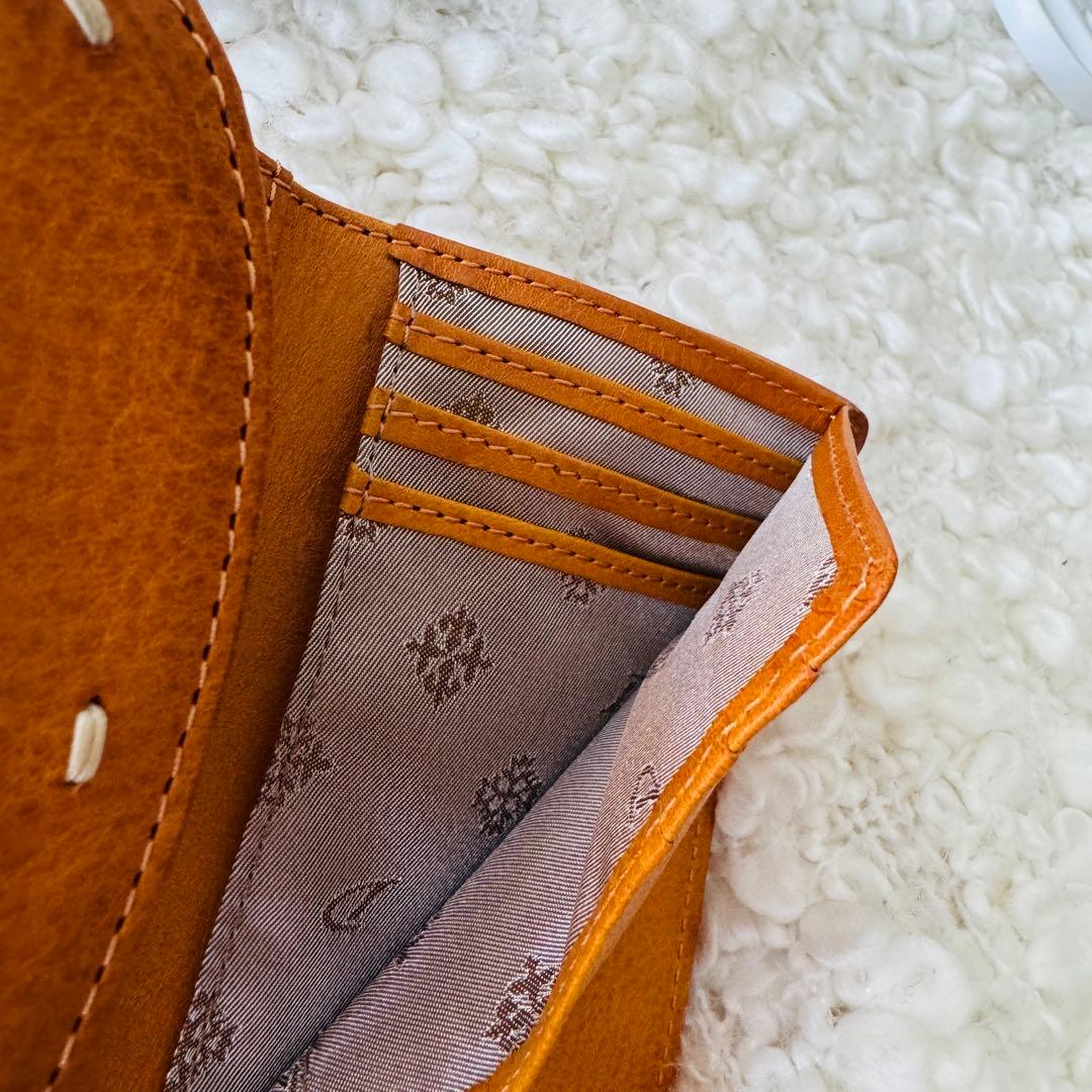 Dakota ダコタ 小銭入れ付き 三つ折り財布 財布 カッシーニ マスタード