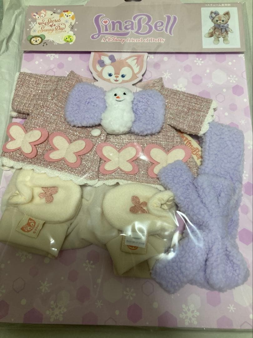 オルメル　リーナベル　ダッフィー　コスチューム　シークレットオブスノーウィーデイ