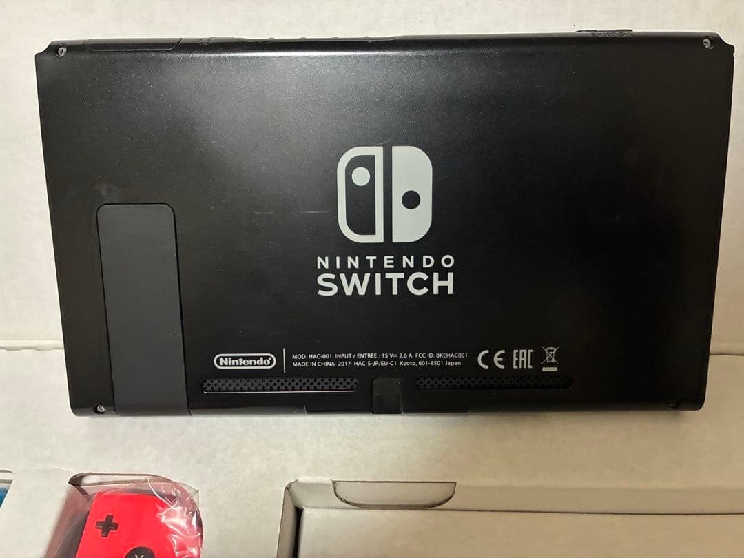 Nintendo Switch 本体 青/赤+コントローラー充電器