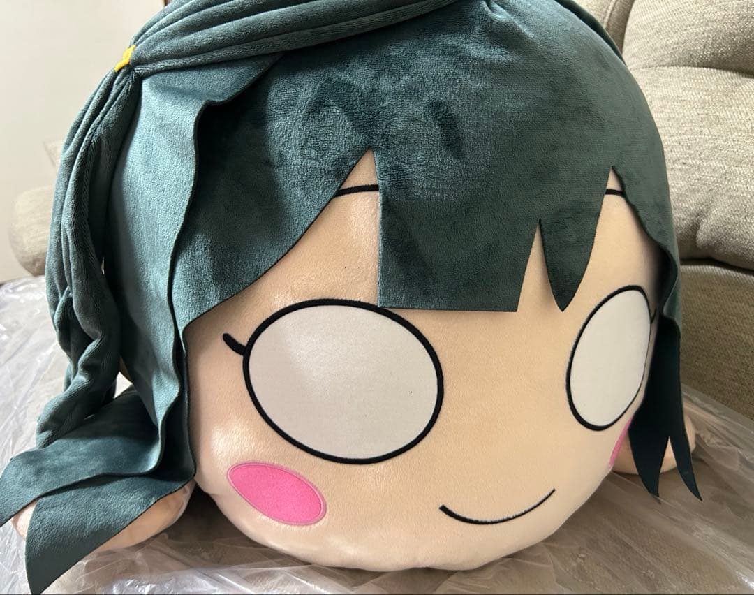 天使　ラブライブ！虹ヶ咲　寝そべりテラジャンボぬいぐるみ　優木せつ菜