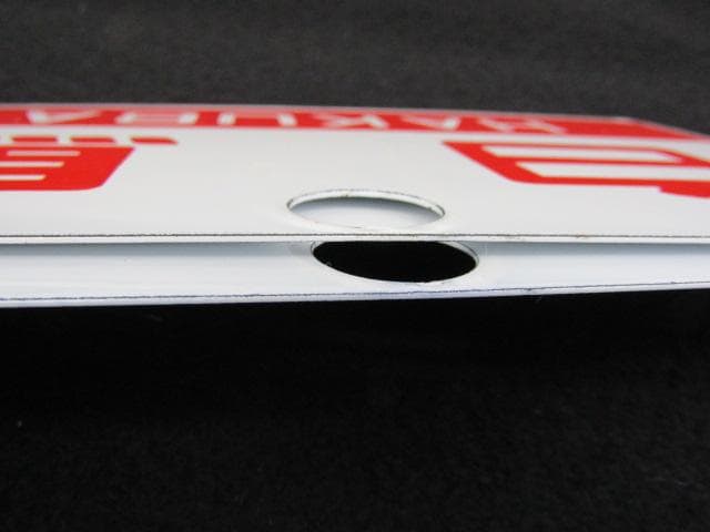 Y5-1121 国鉄 行先標 サボ 鉄板ホーロー 『 白馬 』『 急行 』 2枚