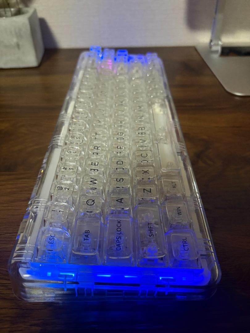 YUNZII X71 メカニカルゲーミングキーボード　ホワイト