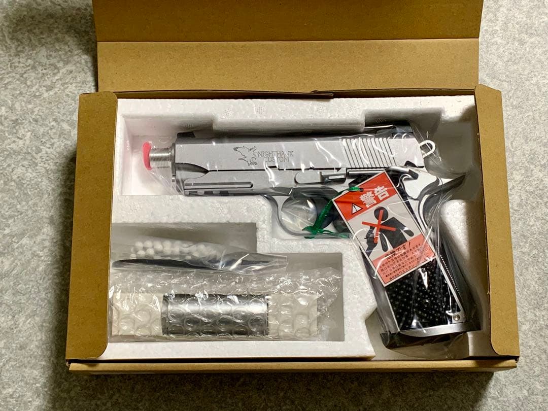 WA ナイトホークカスタム プロフェッショナル サイレンサー付 ザ・ファブル