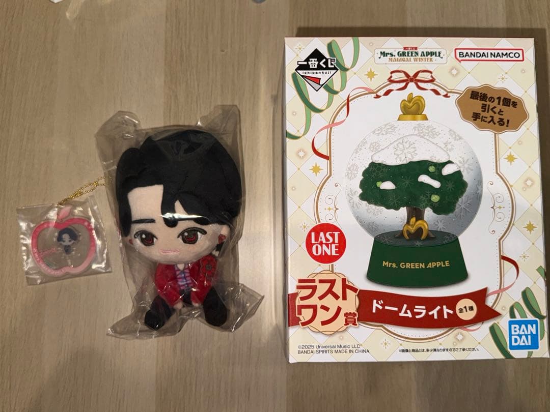 Mrs. GREEN APPLE 一番くじ もっくんセット＋ラストワン賞