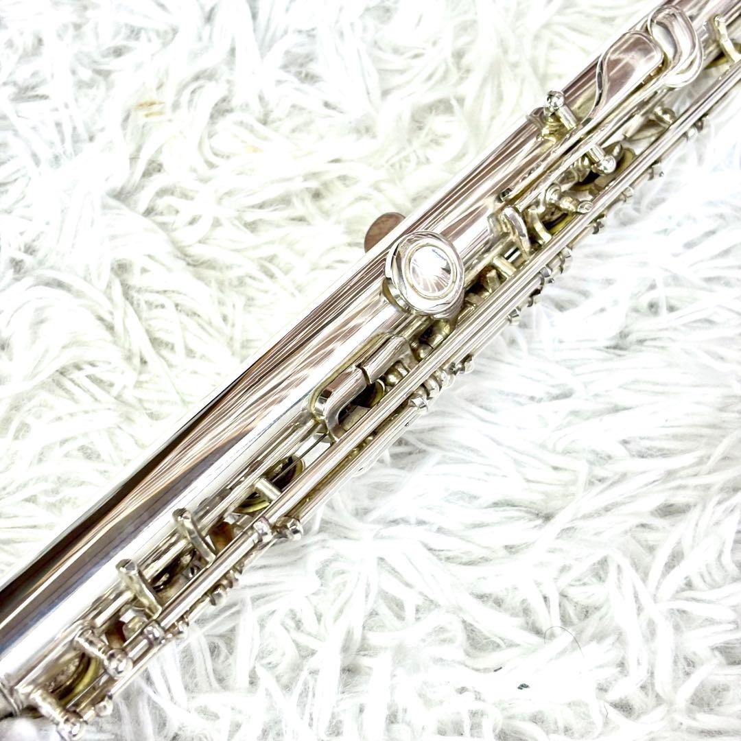 ✨美品✨管体銀製✨後期モデル✨ヤマハフルート YFL411 Eメカ