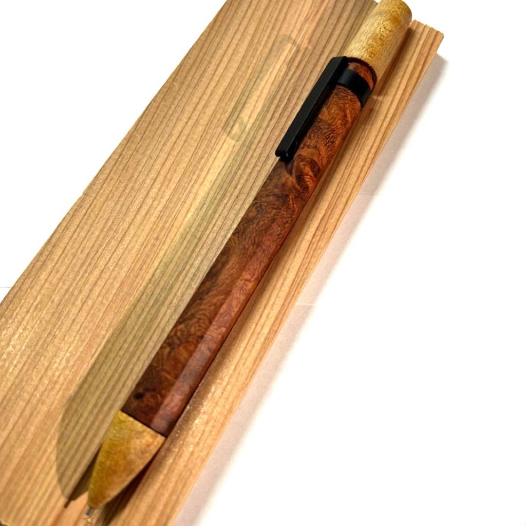 【新品未使用】4631 woodturning HOBOKI 本花梨瘤