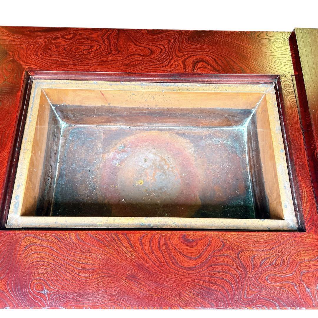 【アンティーク家具】岩谷堂箪笥の長火鉢 定価:27万4000円