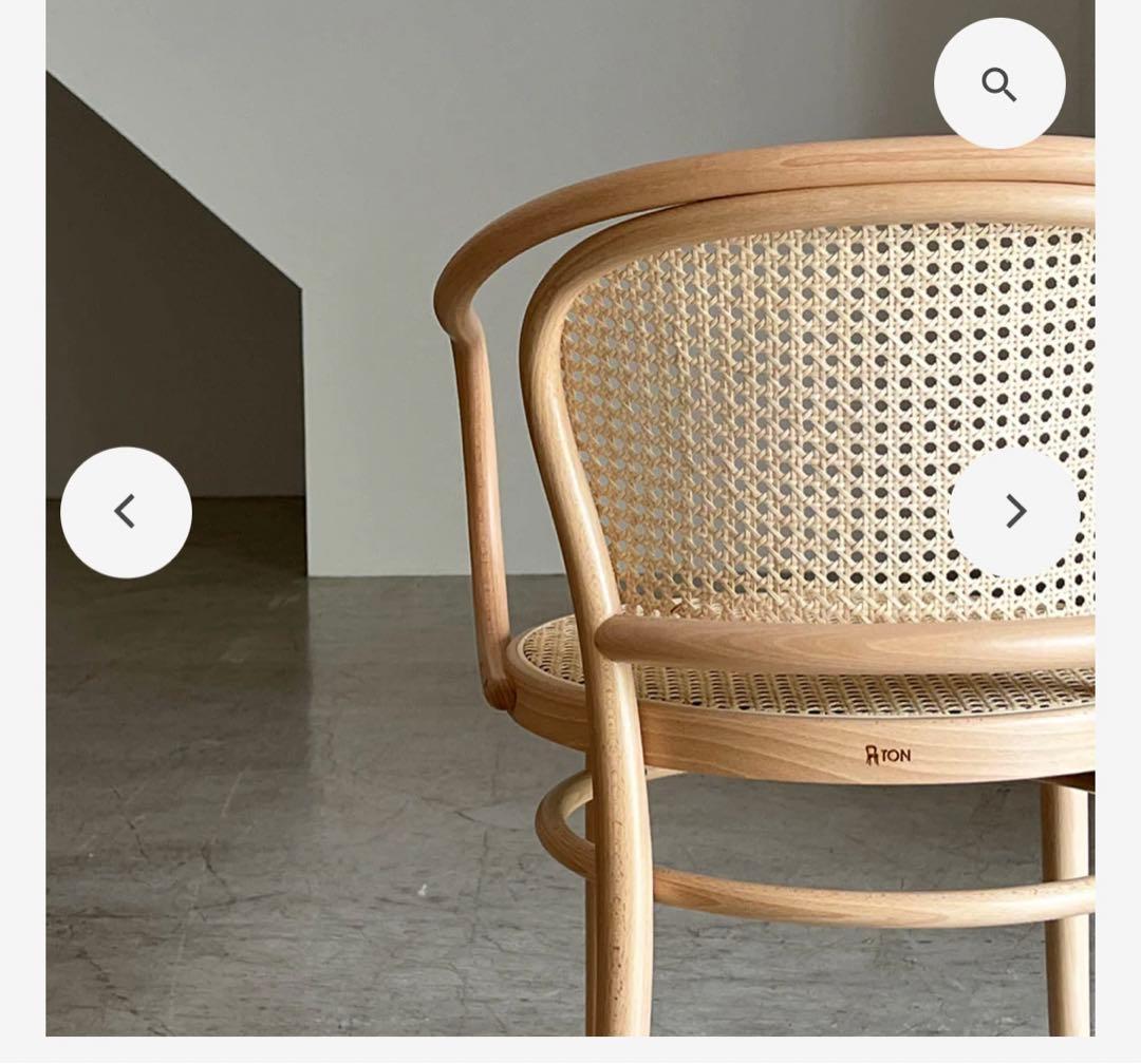 THONET No.33Arm Chair Naturalラタンチェア