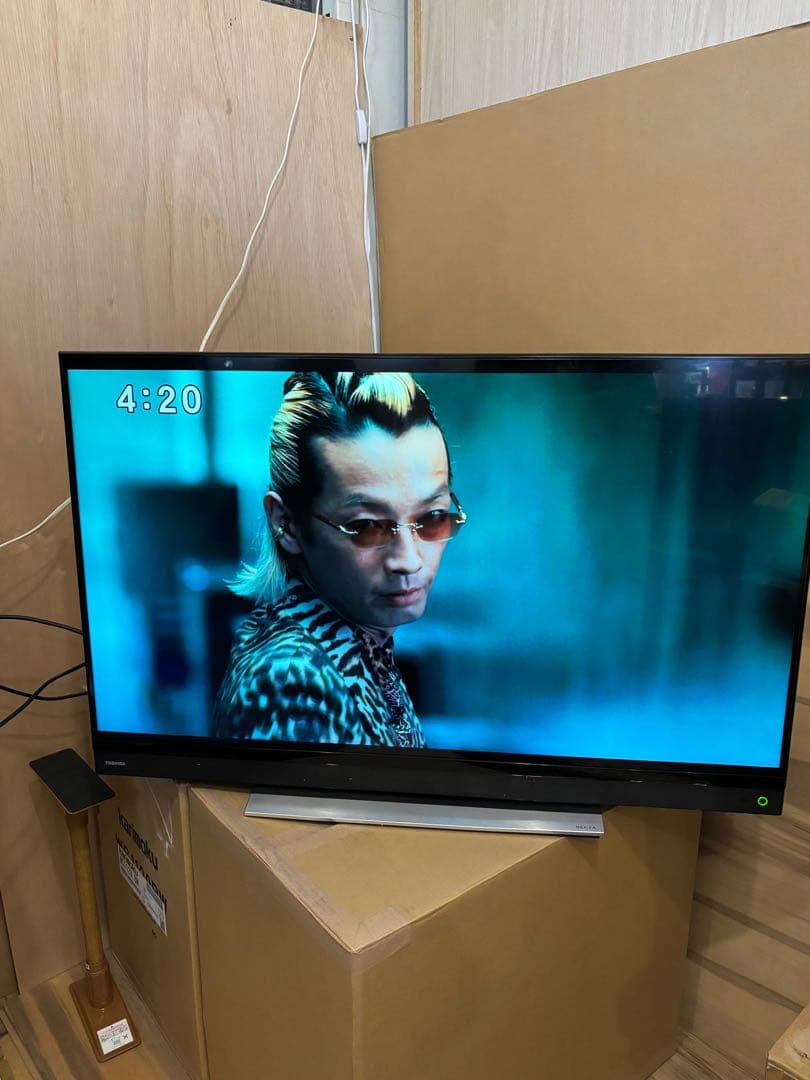 [八5247] TOSHIBA 43型 液晶テレビ REGZA※リモコン無