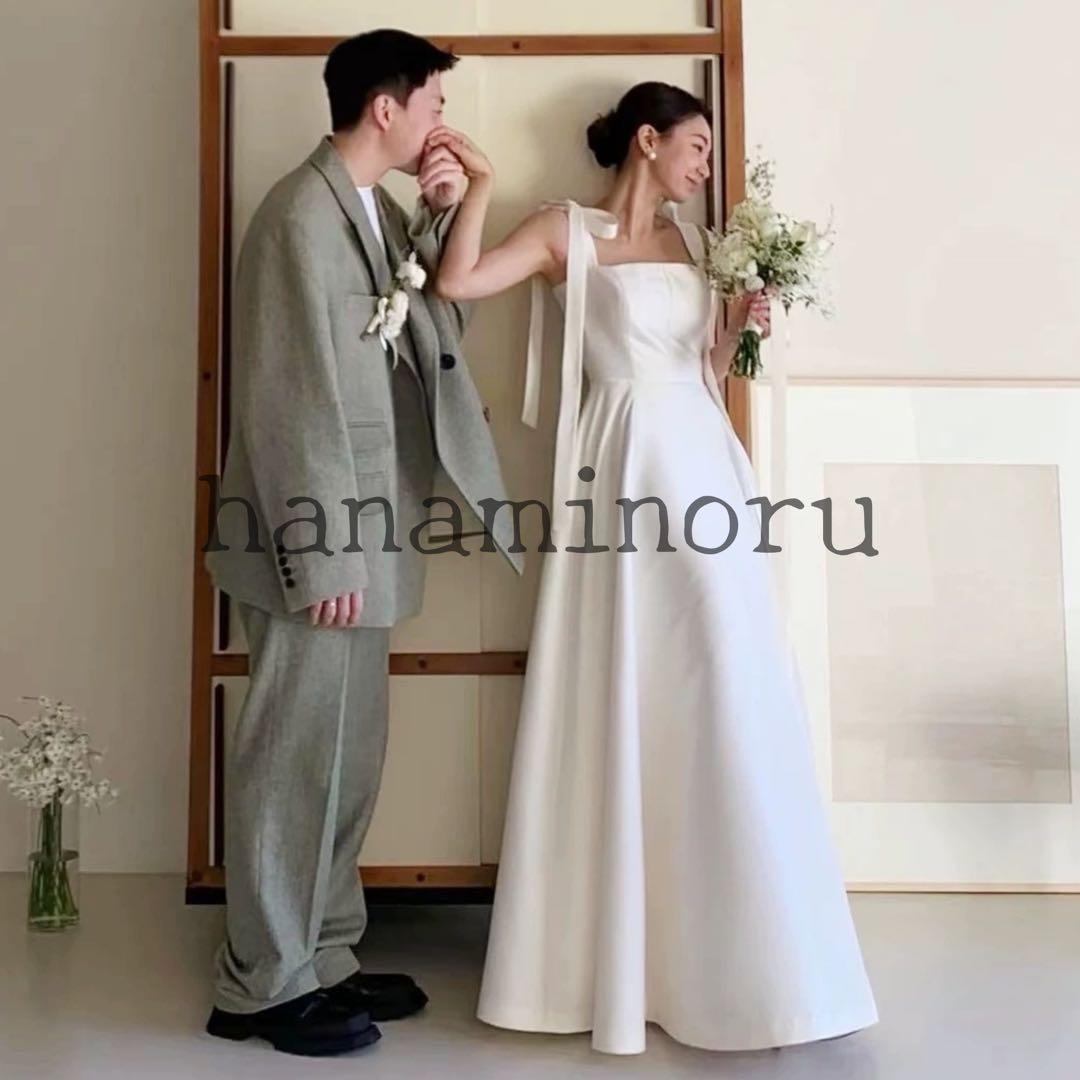 結婚式　前撮り　ドレス　パーティー　二次会　街撮り　韓国風　ウェディング　フォト