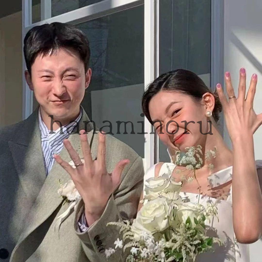 結婚式　前撮り　ドレス　パーティー　二次会　街撮り　韓国風　ウェディング　フォト