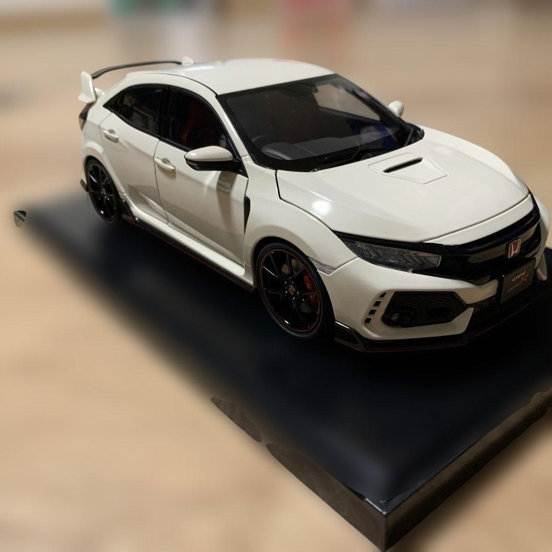 ホンダ シビック Type R ミニカー ホワイト1／18