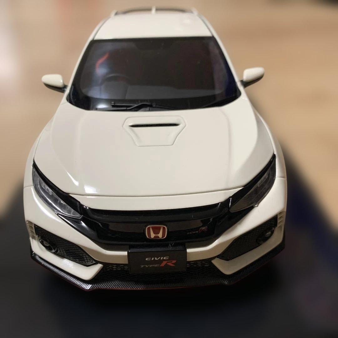 ホンダ シビック Type R ミニカー ホワイト1／18