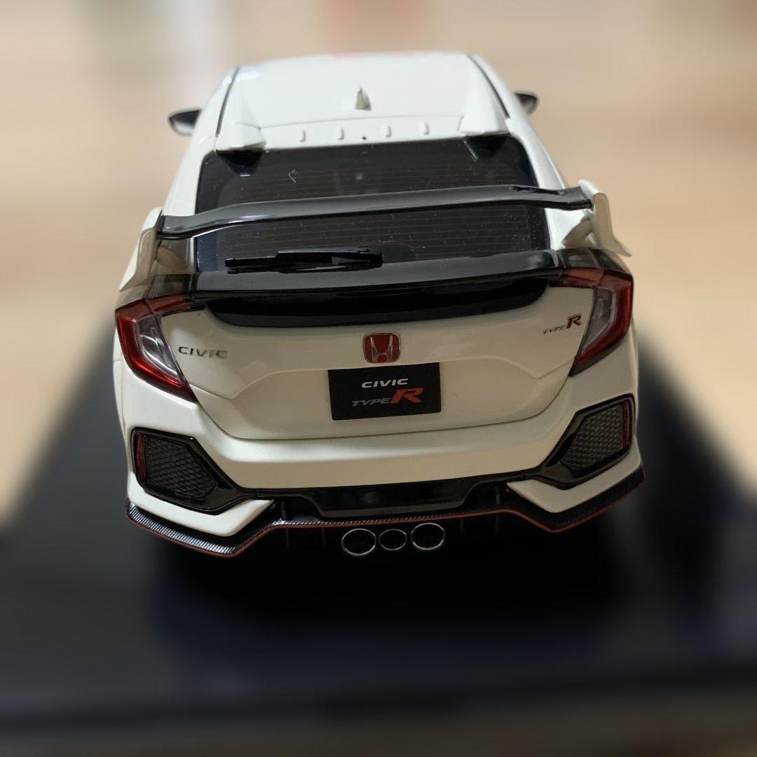 ホンダ シビック Type R ミニカー ホワイト1／18