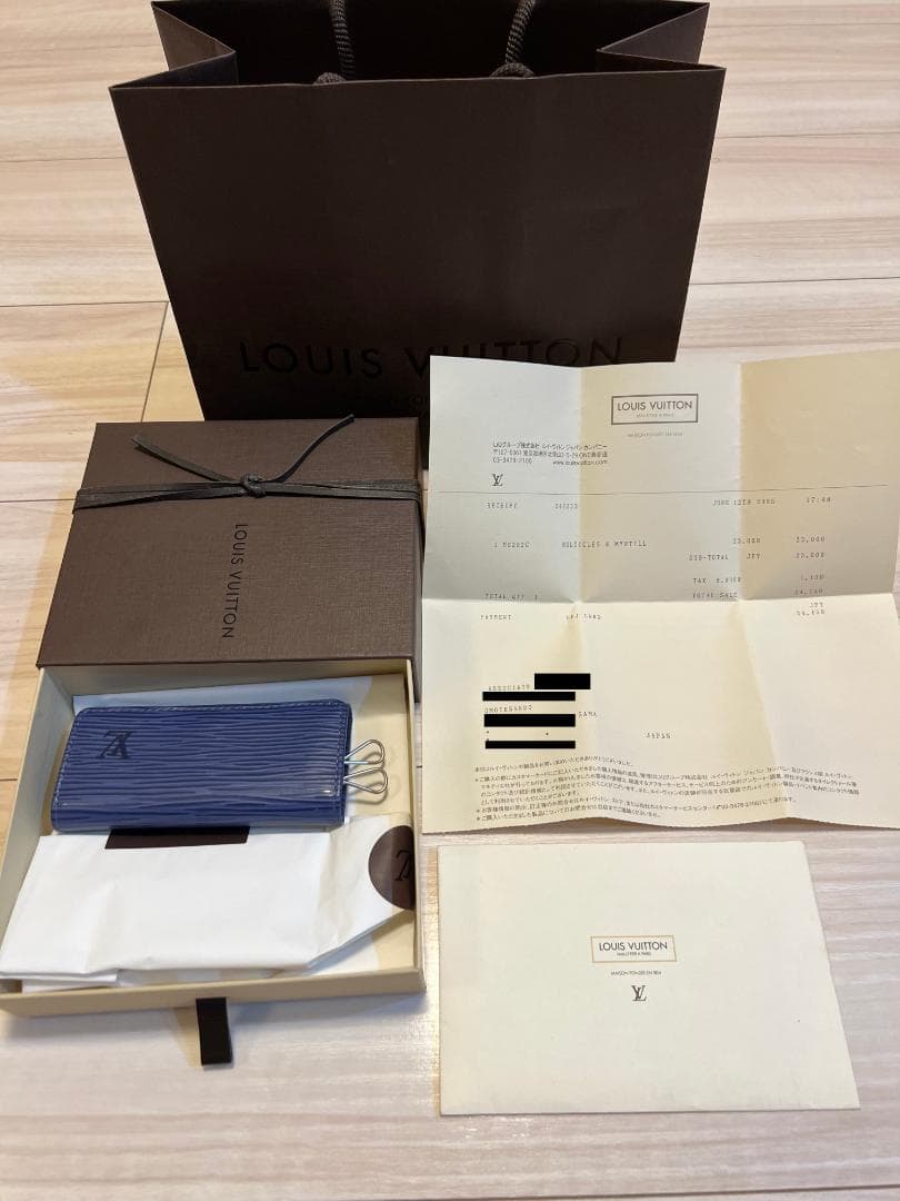 ルイヴィトン エピ キーケース 未使用 ミュルティクレ4 箱・袋付 美品
