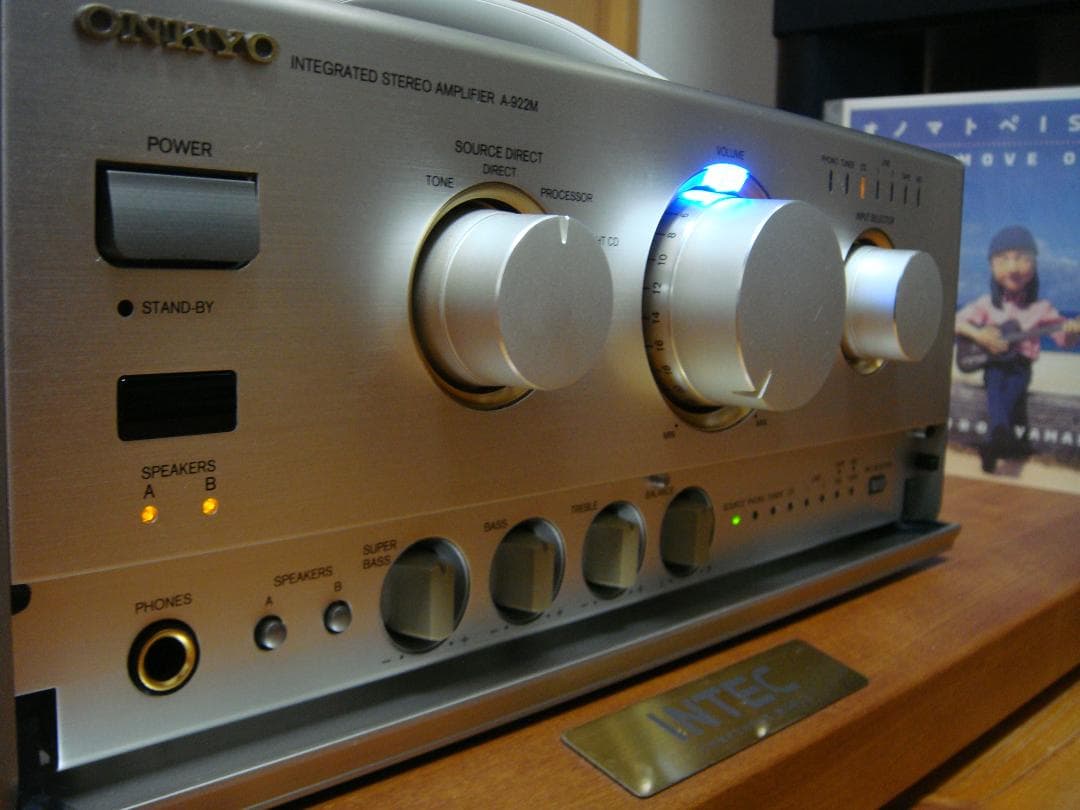 整備済 程度良 ONKYO オンキョー プリメインアンプ A-922M 取説付