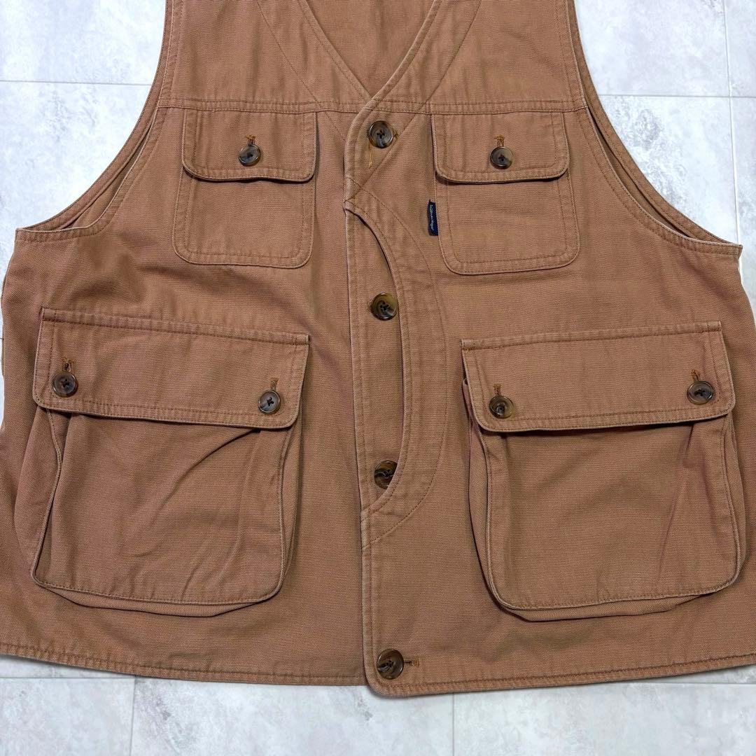 【名品】WILLIS& ハーフムーンポケットベスト ハンティング