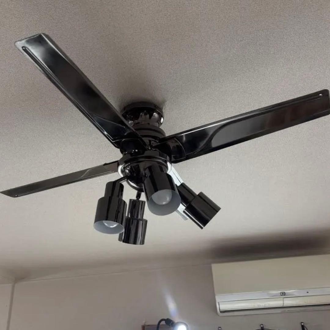 LOWYA ロウヤ Herotos ヒロトス シーリングファン 4枚羽根 4灯