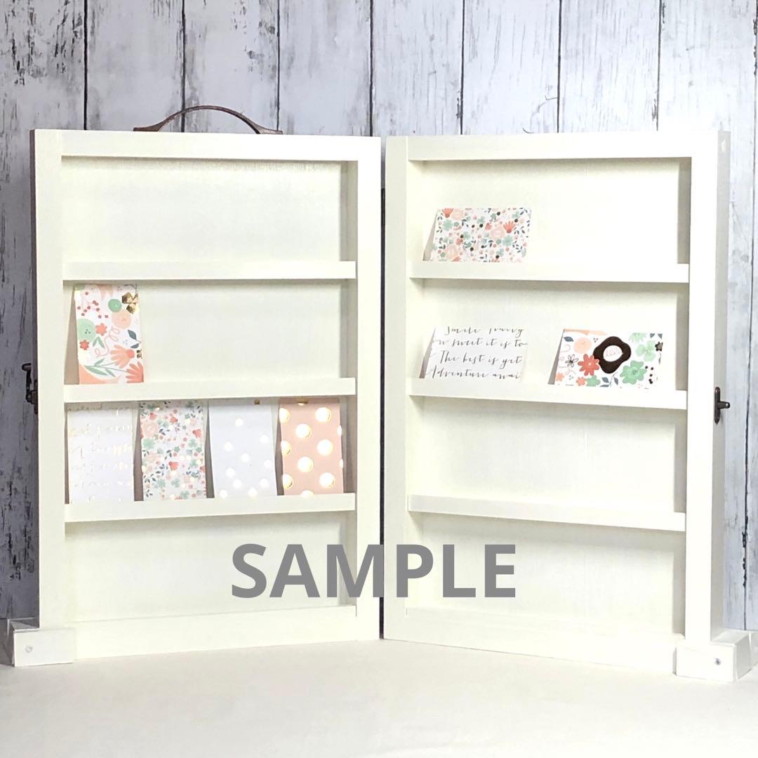 ふみけなが　トランク型什器　アクセサリースタンド　計２点　イベント什器