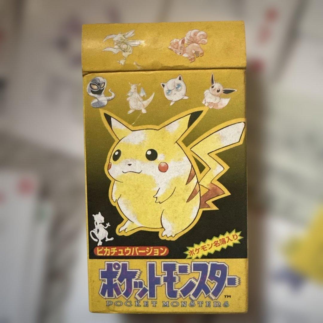 ポケモンカード ピカチュウ　トランプ形式 1996年製