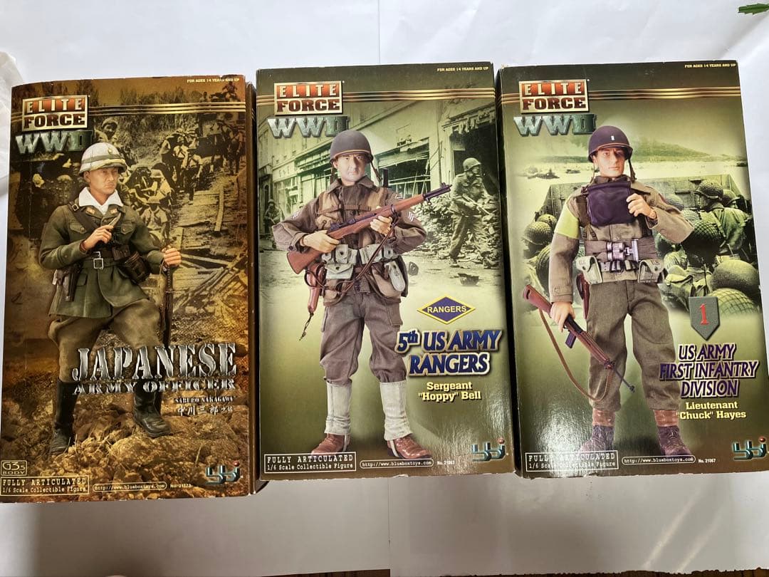 ELITE FORCE WWII フィギュアセット