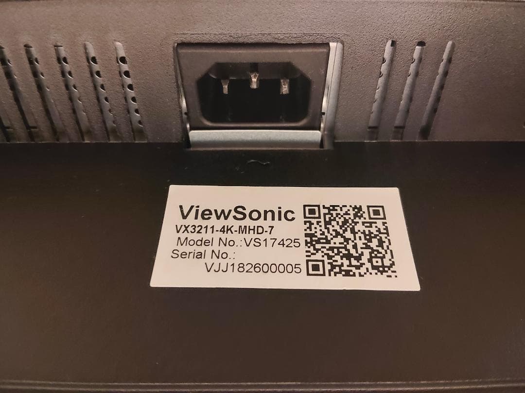 ViewSonic 4K 液晶モニター 31.5型ワイド液晶ディスプレイ