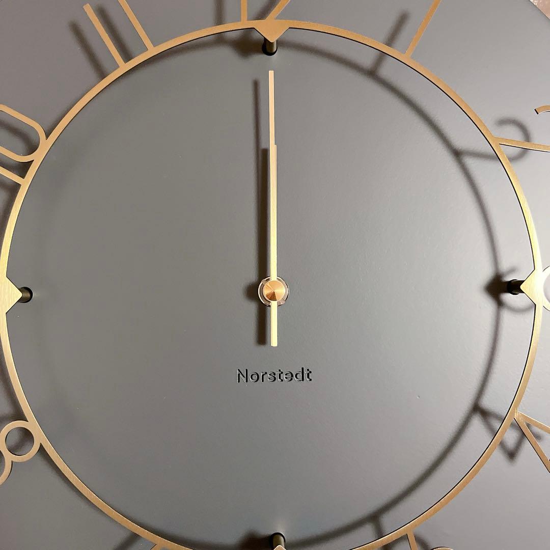 掛時計 CL-4317NV ネイビー ゴールド スイープムーブメント 時計