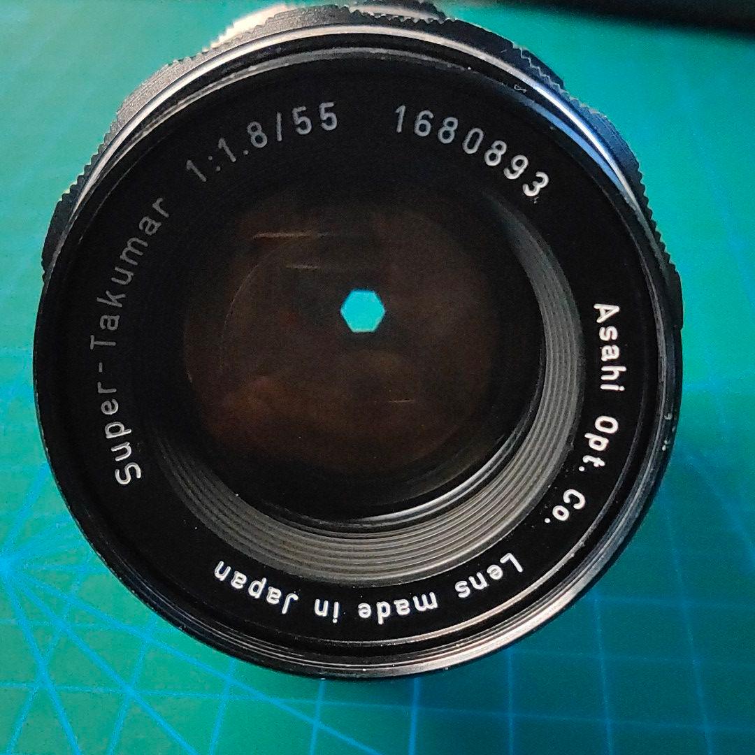 ★超美品★Super-takumar 55mmf1.8 後期型 黄変除去