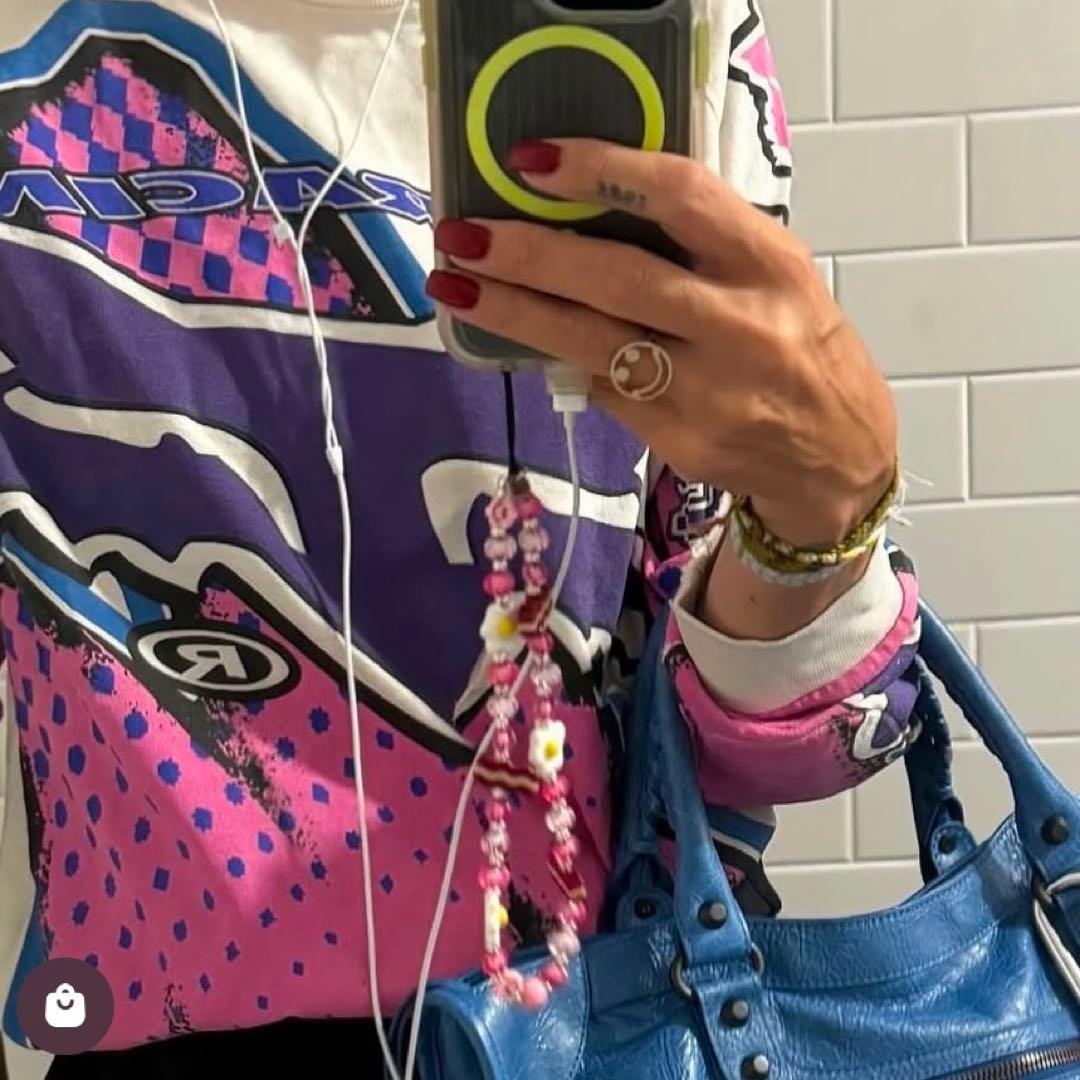 ストリングティング ベーコン エッグ 目玉焼き ピンク