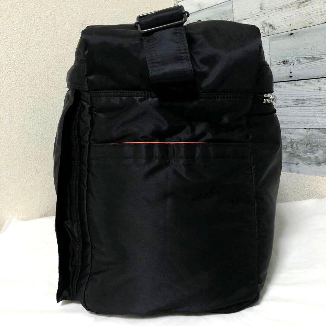 極美品✨希少 ポータータンカー ボストンバッグ ショルダーバッグ 大容量ブラック