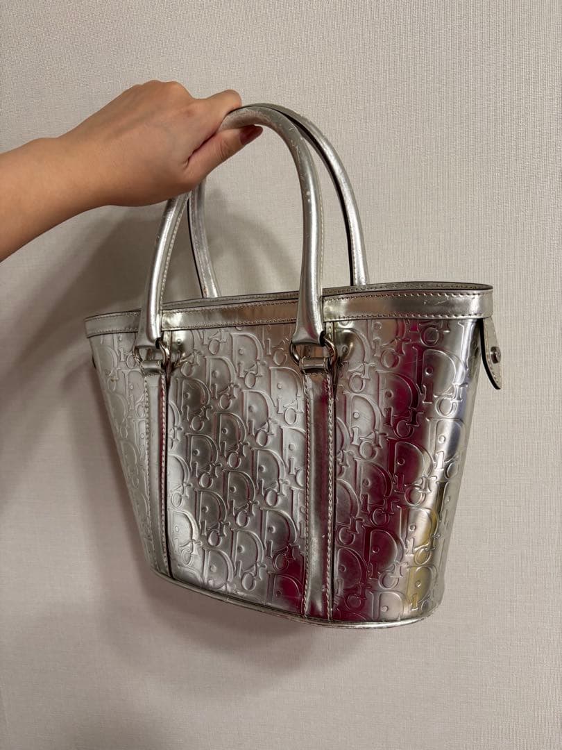 Dior シルバートートバッグ