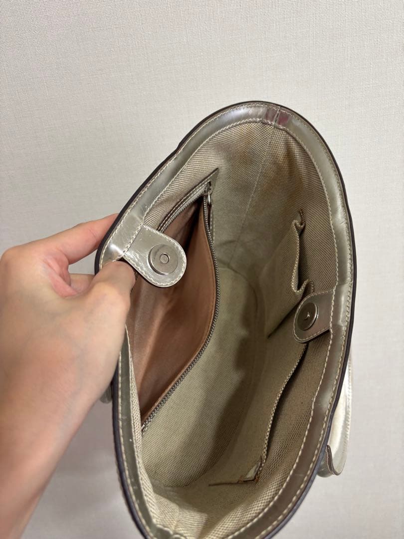 Dior シルバートートバッグ
