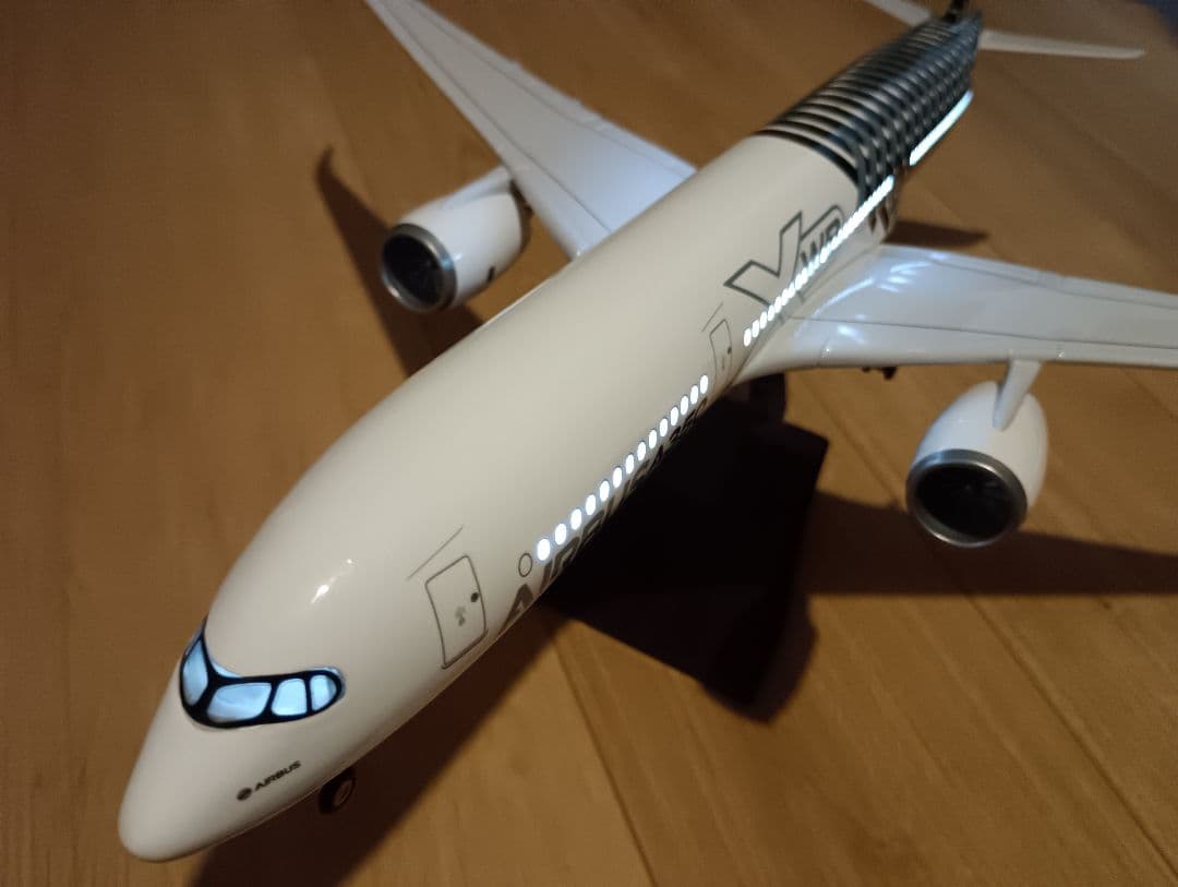 1/142 1/150 エアバス A350 X 飛行機 模型 航空機 LED