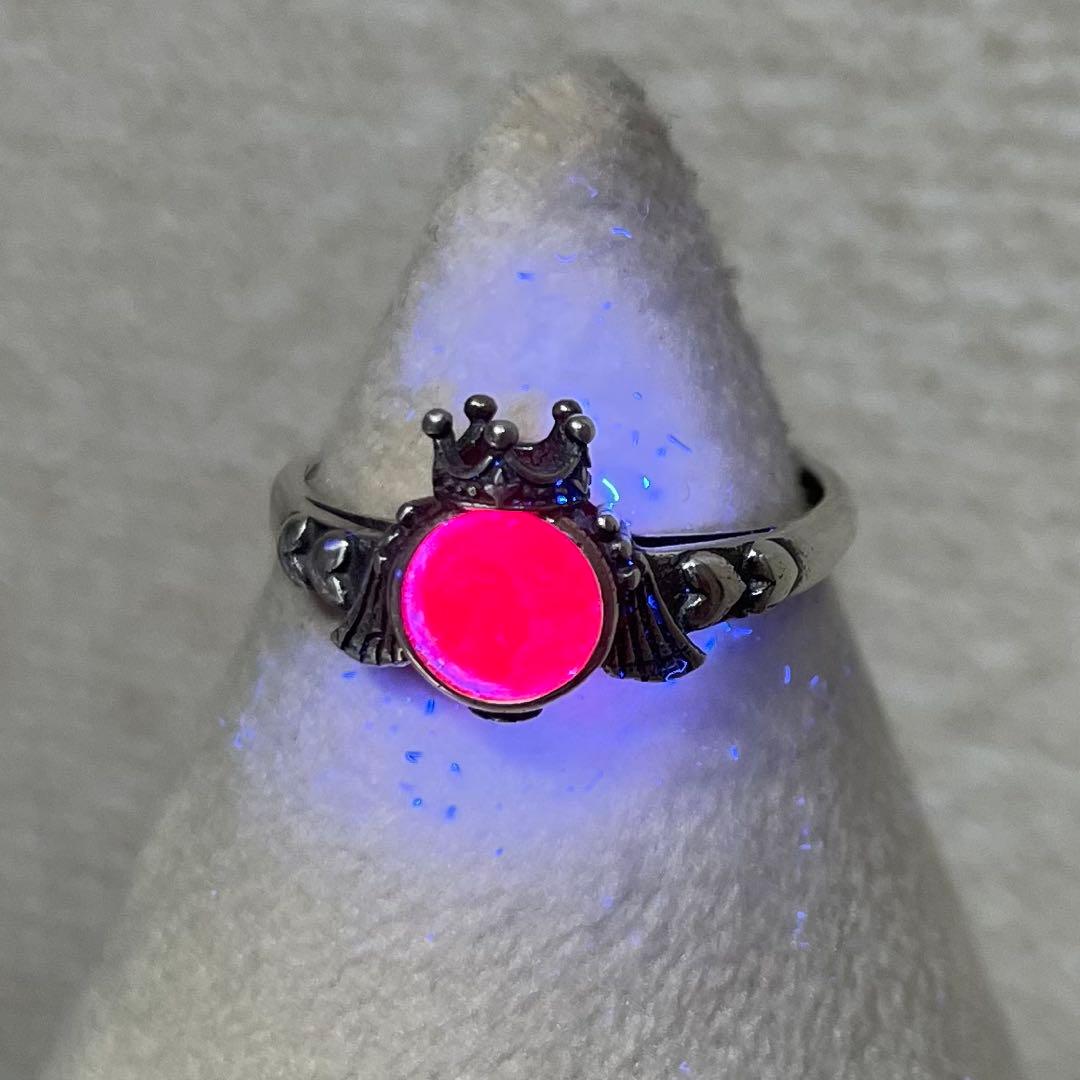 天然石リング　アレキサンドライト　紫緑シラー　高透明　6mm SV925