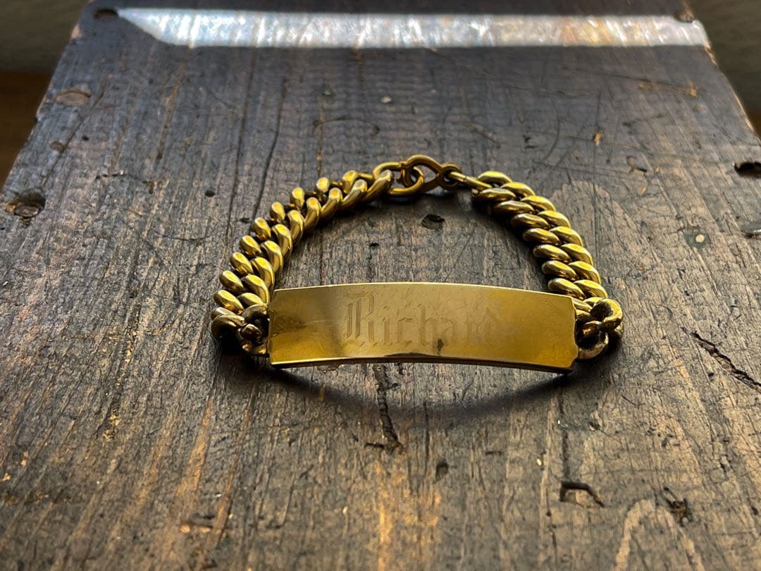 40s 12Kゴールドフィルド スウィートハートジュエリーブレスレット