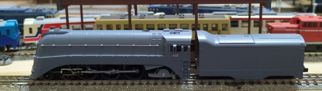 鉄道模型 満州鉄道 パシナ981 増備車 ライトグレー