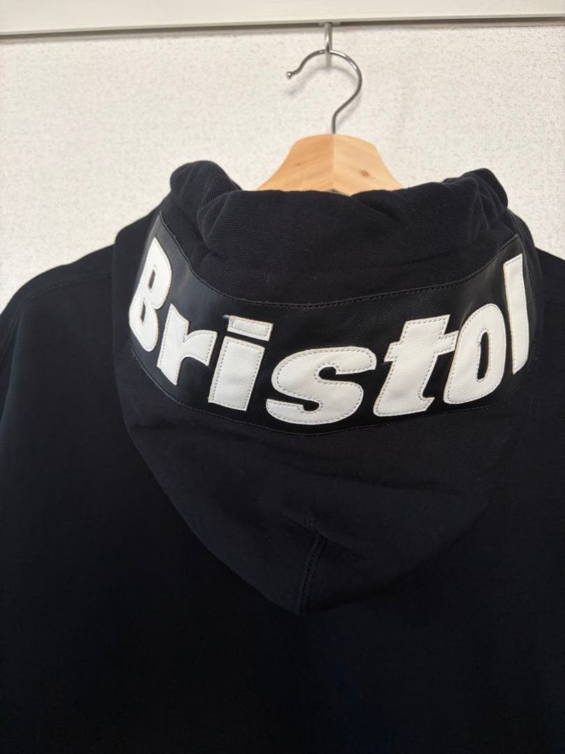 F.C.R.B. Bristol 23ss レザー　パーカー　フーディー