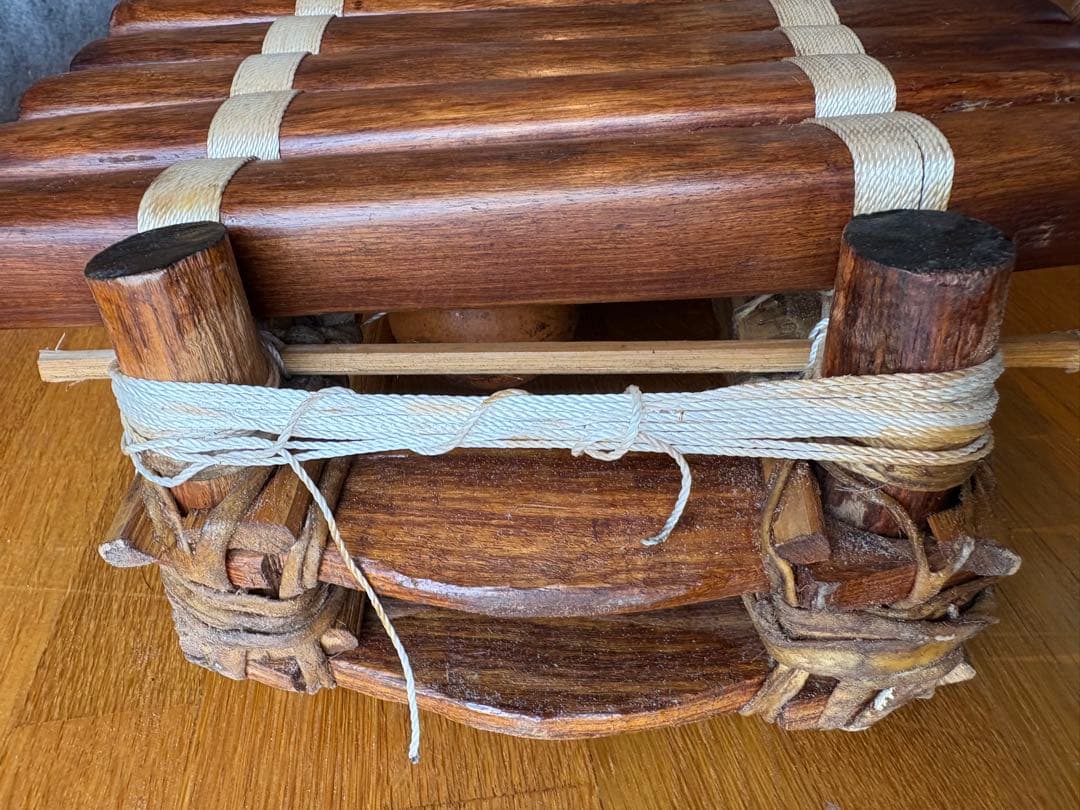 ギニア製 バラフォン 7音階 21鍵 キャリーバッグセット