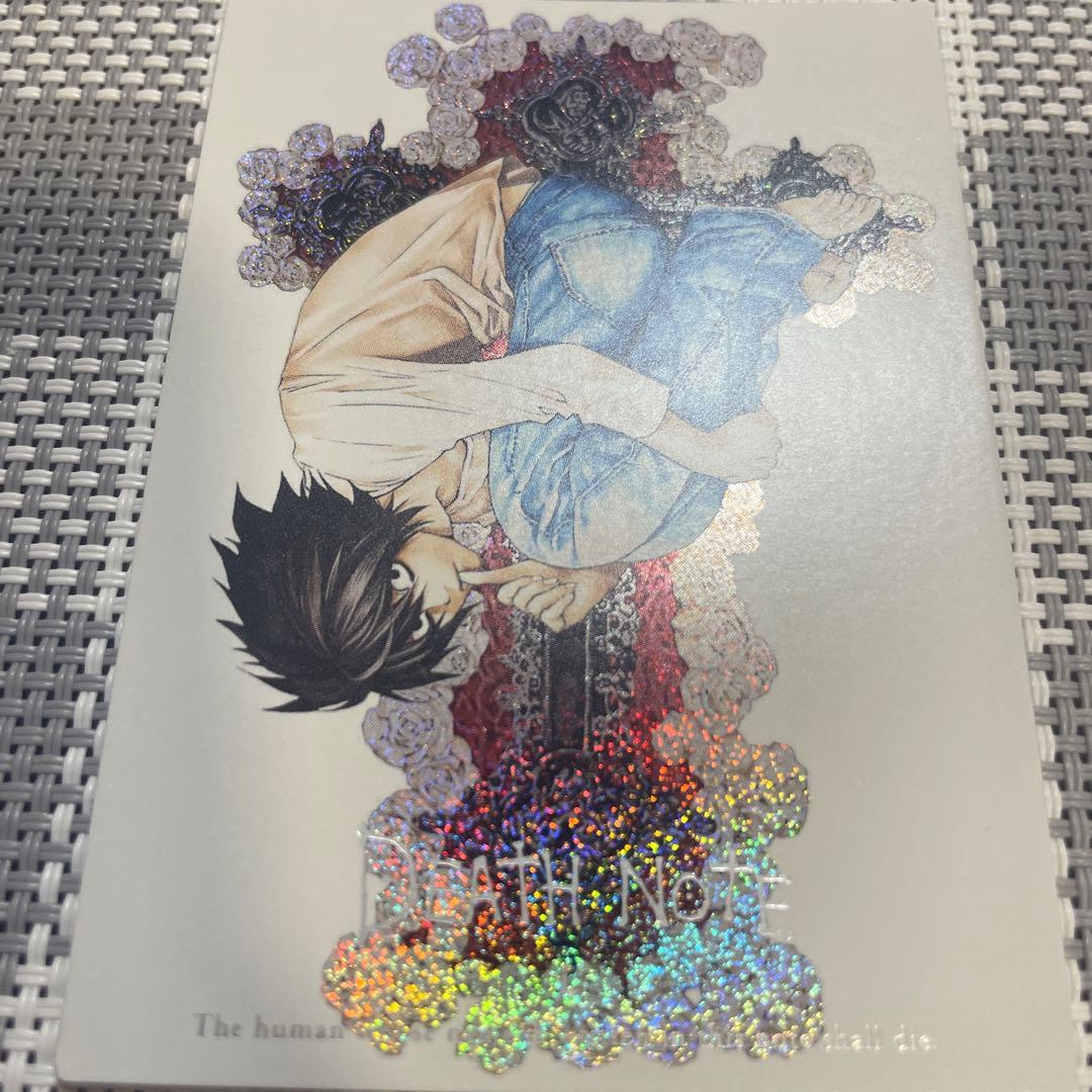 DEATH NOTE トレーディングカード L 06 スペシャルレアカード