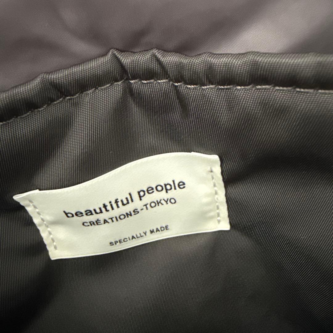 ポーター　beautiful people バック　ショルダー　ブラック　吉田