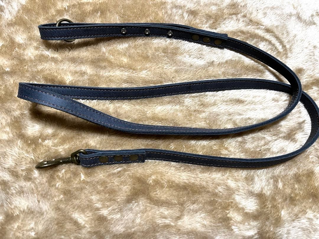 バディベルト 限定色 ブルージーン スワロ ハーネス＆リードセット2セット